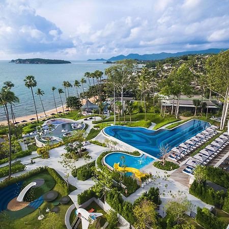 Hyatt Regency Koh Samui Hotel Praia Chaweng Exterior foto Aerial view of the resort